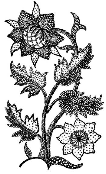 From Embroidery and Tapestry Weaving by A.G. Christie, on Project Gutenberg