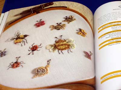 Embroidered Flora & Fauna Three Dimensional Textured Embroidery by Turpin-Delport and Delport-Wepener