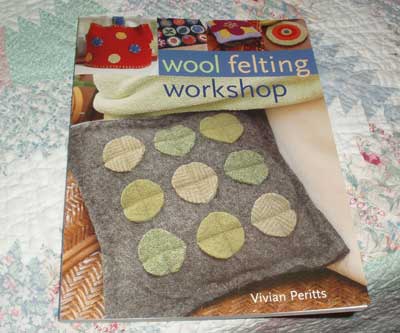 Wool Felting Workshop book give-away