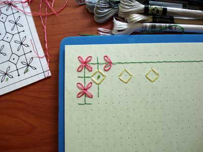 How to Design an Embroidered Greeting Card