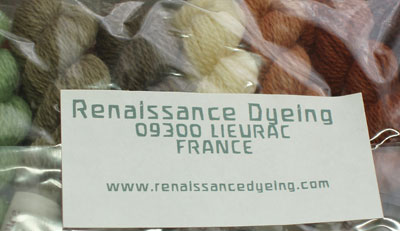 Renaissance Dyeing Wool Give-Away