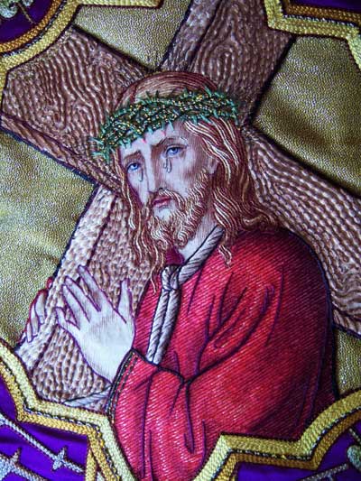Ecclesiastical Embroidery: The Carrying of the Cross