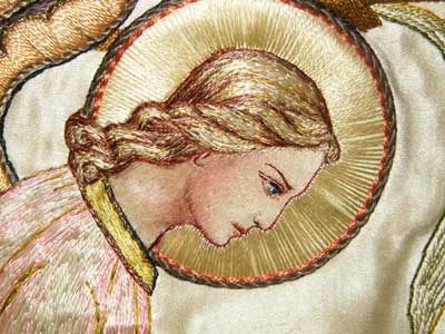 Ecclesiastical Embroidery: Processional Canopy in Disrepair
