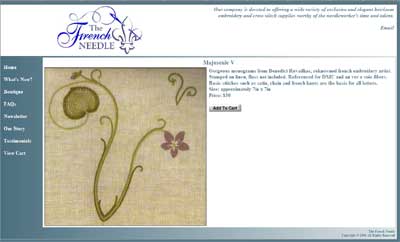 The French Needle Surface Embroidery Kits