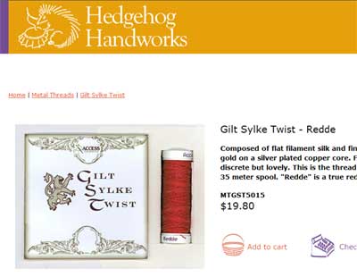 Hedgehog Handworks Needlework Supplies