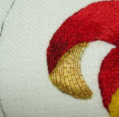 Goldwork Embroidery: Smooth Passing Thread