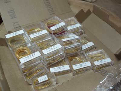 Goldwork Supplies from Hedgehog Handworks