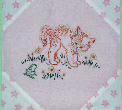 Embroidery Baby Quilts on Embroidered Baby Quilt Update      Needle   Nthread Com