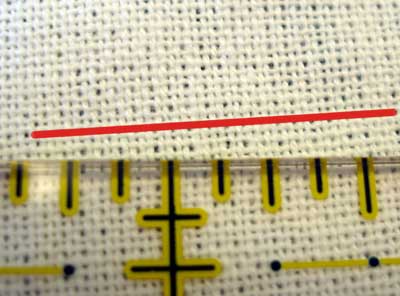 How to Iron On Transfer a Repeat Pattern for Hand Embroidery