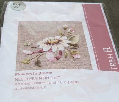 Trish Burr Embroidery Kit: Flowers in Bloom