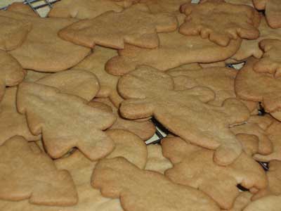 Christmas Cookies in lieu of Needlework