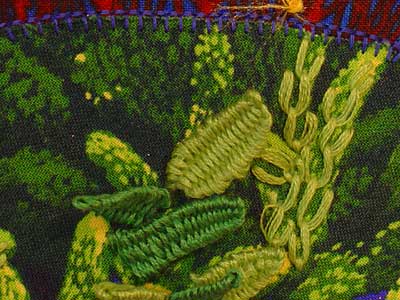 Aquatic Sampler in Applique and Embroidery