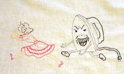 Reader's Embroidery: Mad Iron Chasing Girl