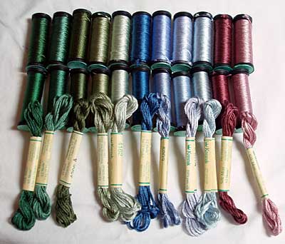 Kreinik Silk Embroidery Threads