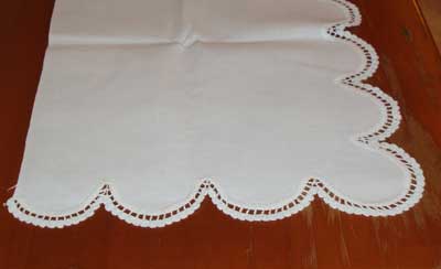 Vintage Linen that I'm considering embroidering