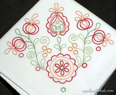 Hand Embroidery for the Home: Embroidered Towel