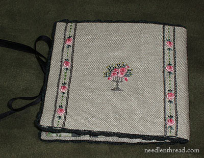 Hand Embroidered Needlebook, Finished