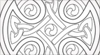 Free Hand Embroidery Pattern: Celtic Cross