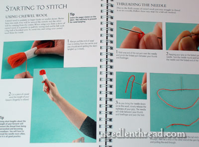 Royal School of Needlework Essential Stitch Guide for Crewelwork