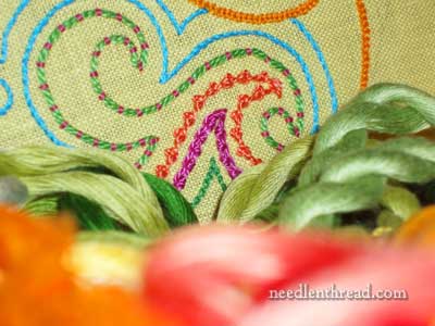 Hand Embroidery Stitches