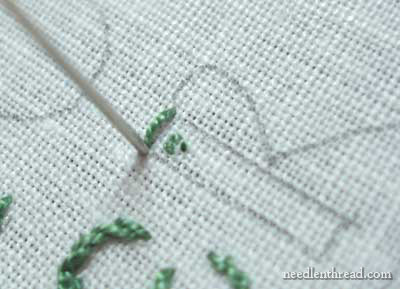 Hand Embroidery: Lettering and Text in Buttonhole Stitch and Stem Stitch