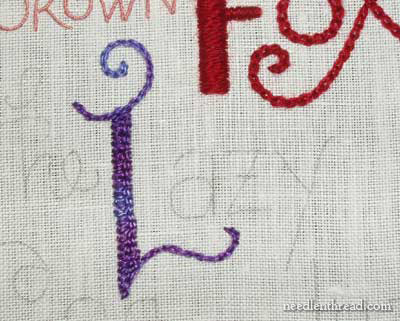 Hand Embroidery Lettering & Text Tutorials