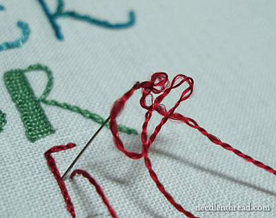 Hand Embroidered Lettering and Text Tutorials
