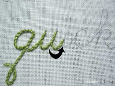 Hand Embroidery: Lettering and Text on needlenthread.com