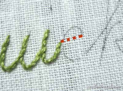 Hand Embroidery: Lettering and Text on needlenthread.com