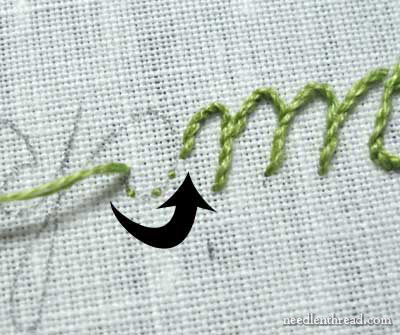 Hand Embroidery: Lettering and Text on needlenthread.com