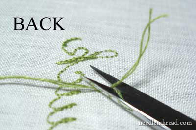 Hand Embroidery Lettering and Text tutorials on www.needlenthread.com