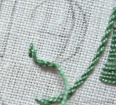 Hand Embroidery: Lettering and Text in Buttonhole Stitch and Stem Stitch