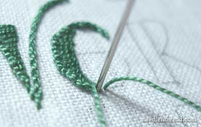 Hand Embroidery: Lettering and Text in Buttonhole Stitch and Stem Stitch