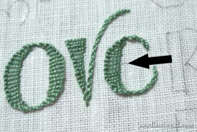 Hand Embroidery: Lettering and Text in Buttonhole Stitch and Stem Stitch