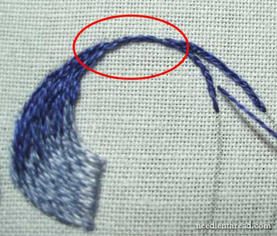 Long and Short Stitch Shading Lessons on needlenthread.com