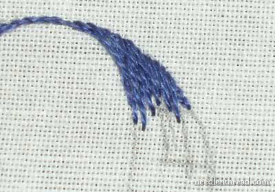 Long and Short Stitch Shading Lessons on needlenthread.com