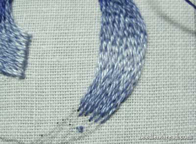 Long and Short Stitch Shading Lessons on needlenthread.com