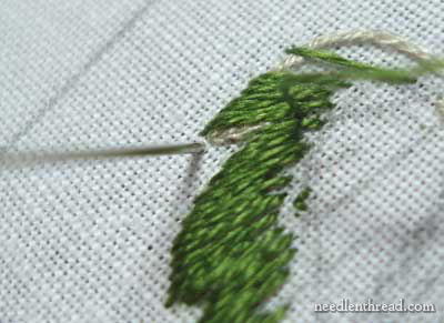 Long and Short Stitch Shading Lessons on needlenthread.com