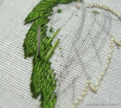 Long and Short Stitch Shading Lessons on needlenthread.com