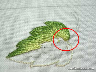 Long and Short Stitch Shading Lessons on needlenthread.com