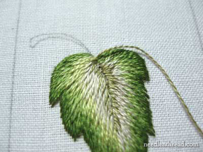 Long and Short Stitch Shading Lessons on needlenthread.com