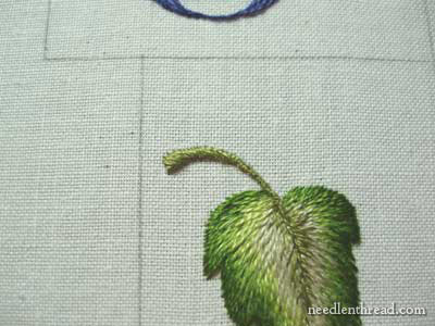 Long and Short Stitch Shading Lessons on needlenthread.com