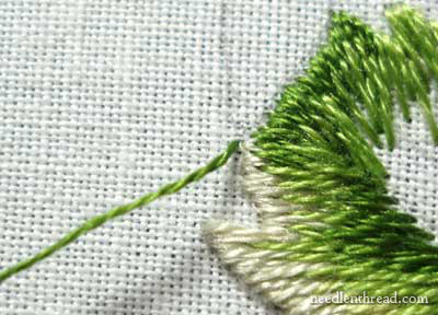 Long & Short Stitch Shading Lessons on www.needlenthread.com