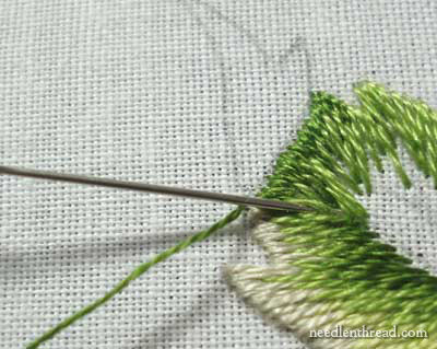 Long & Short Stitch Shading Lessons on www.needlenthread.com