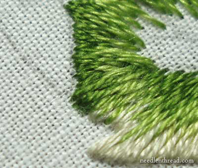 Long & Short Stitch Shading Lessons on www.needlenthread.com