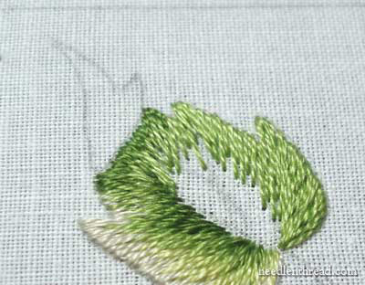 Long & Short Stitch Shading Lessons on www.needlenthread.com