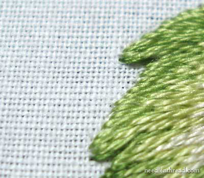 Long & Short Stitch Shading Lessons on www.needlenthread.com