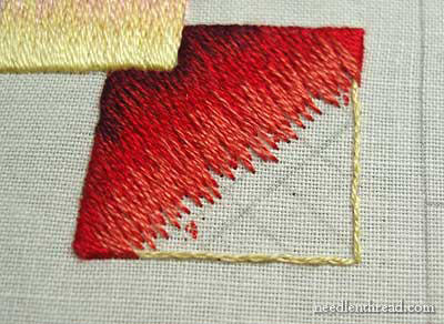Long & Short Stitch Shading - Needlepainting - on needlethread.com
