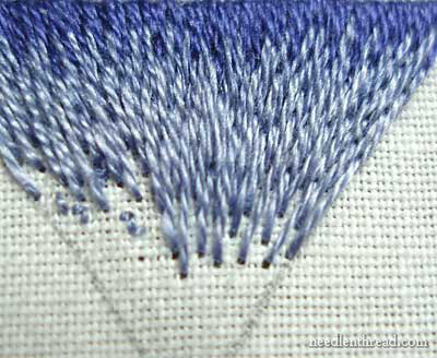 Long and Short Stitch Shading tutorials on needlenthread.com