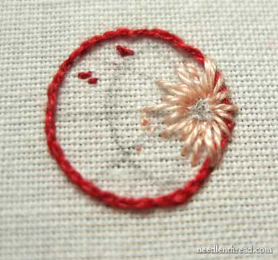 Long and Short Stitch Shading Lessons on needlethread.com